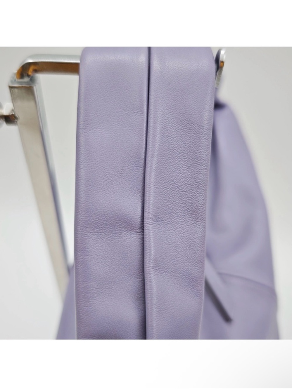 Bottega Veneta Lavender Knotted Shoulder Bag - Picture 10 of 14